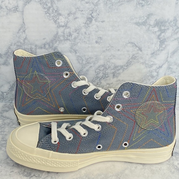 Converse All Star Chuck 70 Hi Black Cool Grey 6.5 - Picture 3 of 11